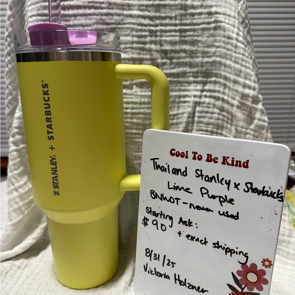 Thailand Stanley x Starbucks Lime Purple
